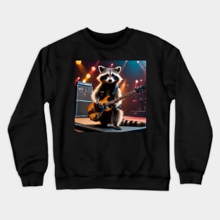 guitar player Crewneck Sweatshirt